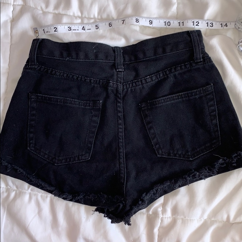 Brandy Melville Black High Rise Shorts